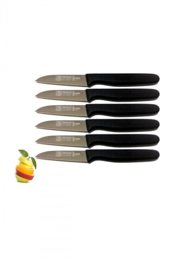 SÜRBİSA 61007 MEYVE BIÇAĞI (6lı) ürün görseli 1