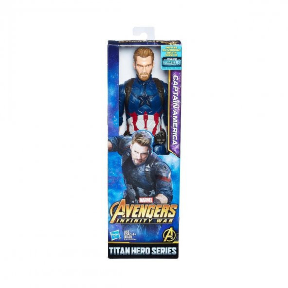 Orjinal Avengers Infinity War Titan Hero Captain America Figür Orjinal Kaptan Amerika Figür 30cm ürün görseli 1