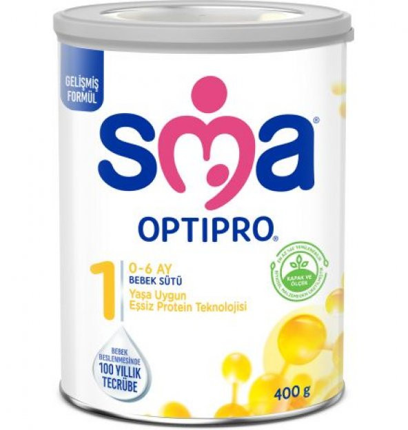 Sma Optipro 1 Bebek Sütü 0 - 6 Ay 400 G ürün görseli 1