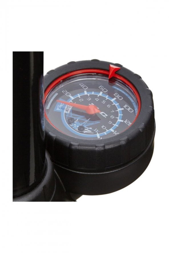 Ayaklı Göstergeli Pompa Delta Pu-s04 160psi Kırmızı Stk0000043 ürün görseli 1