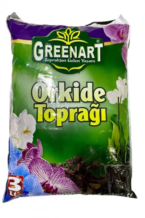Greenart Orkide Toprağı 3 lt ürün görseli 1