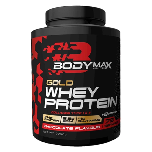 BODYMAX GOLD WHEY PROTEİN 2250GR ÇİKOLATA - Resim 4