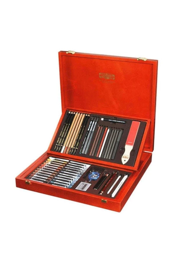 Koh-I-Noor Gioconda Artist Set Ahşap Kutu Çizim Seti ürün görseli 1