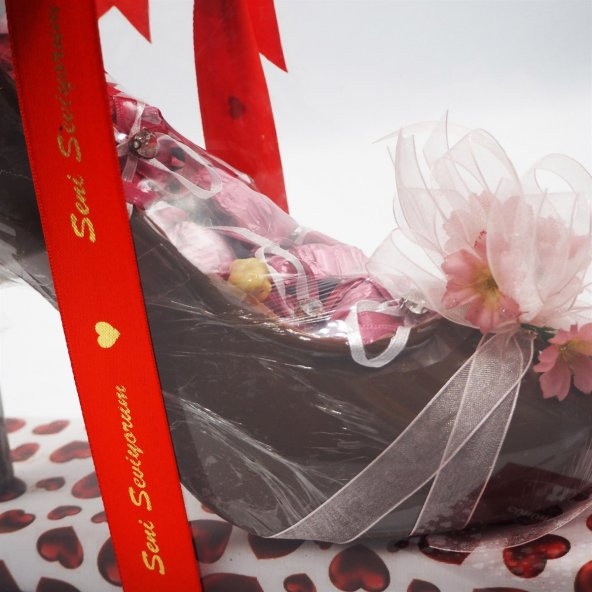 Topuklu Ayakkabı Figür Çikolata - Resim 10