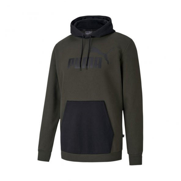 PUMA ESS HOODY FL BIG LOGO FOREST NIGHT ürün görseli 1