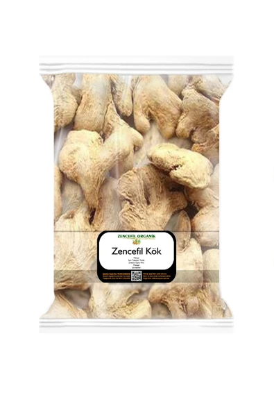 Kök Zencefil Öğütülmemiş Zencefil 1 Kg 1. Kalite Yeni Mahsül Zencefil Kökü ürün görseli 1