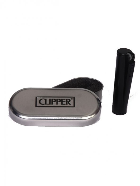 TİTU MARKET CLIPPER MODEL ÇAKMAK FULL METAL SİYAH/ ÖZEL KUTU ürün görseli 1