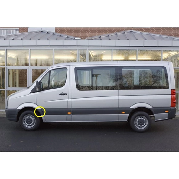 VW Crafter 2006-2016 Sol Ön Teker Arkası Plastik Kaplama 2E1853535CE ürün görseli 1