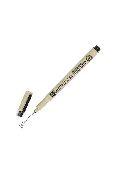 SAKURA PIGMA MICRON 04 SİYAH 0.4 MM ürün görseli 1