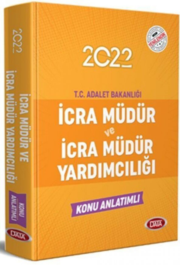 2022 İcra Müdür ve Müdür Yardımcılığı Hazırlık Kitabı Data Yayınları ürün görseli 1