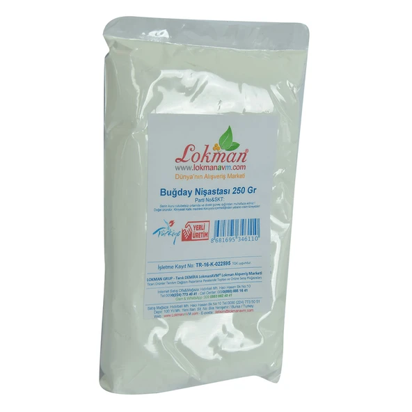 Buğday Nişastası 250 Gr Paket - Resim 2