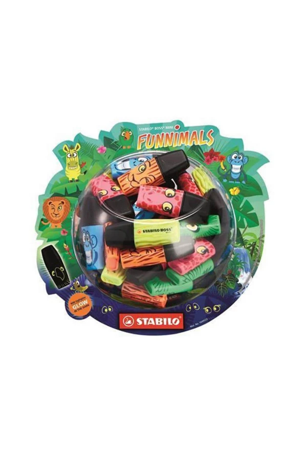 Stabilo Fosforlu Kalem Boss Mini Pastel Bonbon Fosforlu Kalem (50 Li Paket Karışık Renk) ürün görseli 1
