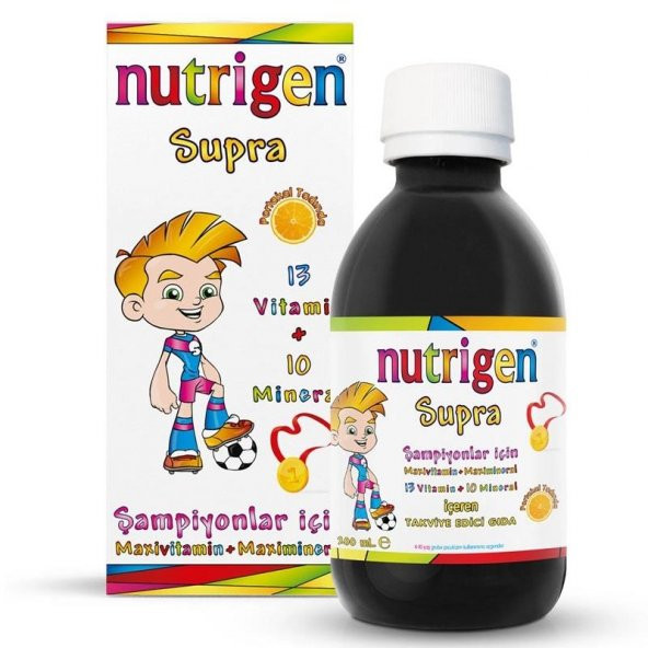 Nutrigen Supra Portakal Aromalı Şurup 200 ml ürün görseli 1