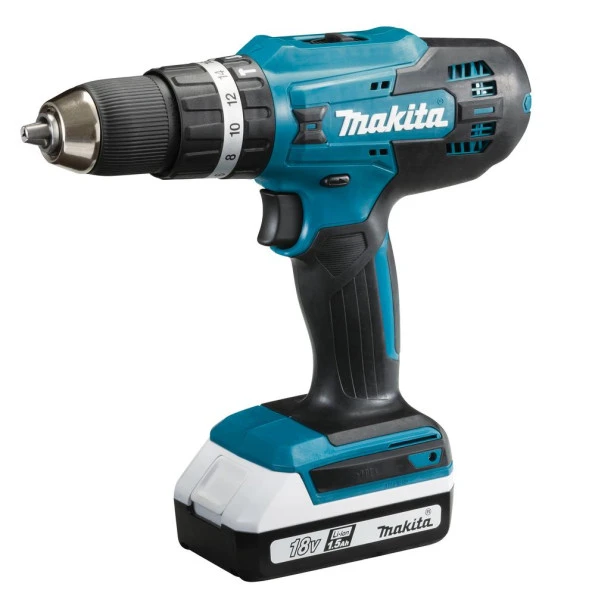 Makita HP488D002 Akülü Darbeli Matkap Vidalama 18V/1.5Ah ürün görseli 1