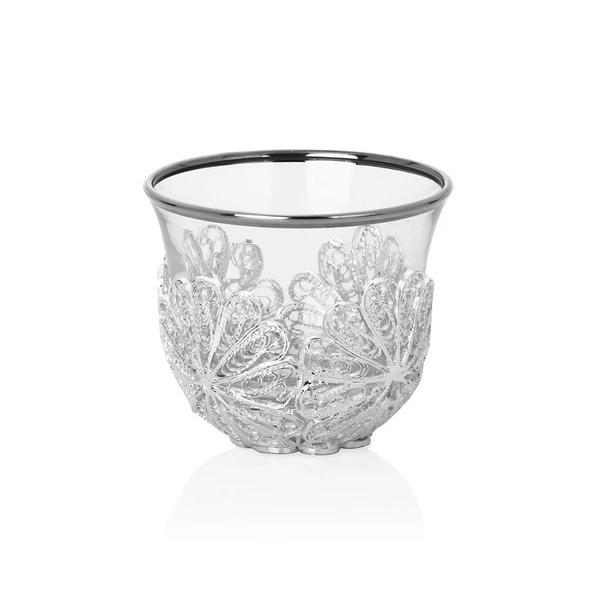 Decorium Ars 3150 6 Prc Tlkr Zarafet Mırra Bardak Gümüş ürün görseli 1