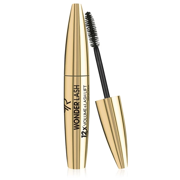 Golden Rose 12 Kat Hacim Sağlayan Siyah Maskara - Wonder Lash Mascara Black ürün görseli 1