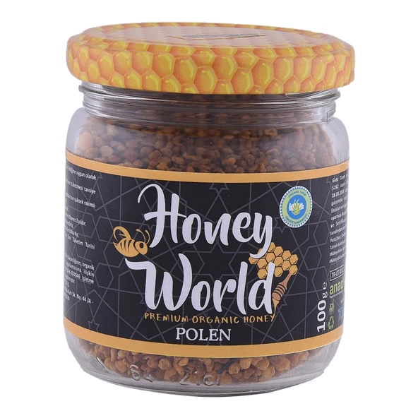 Honey World Organik Polen 100 Gr ürün görseli 1
