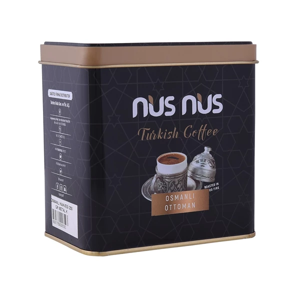 Nusnus Osmanlı Kahvesi 250 Gr Metal Kutu ürün görseli 1