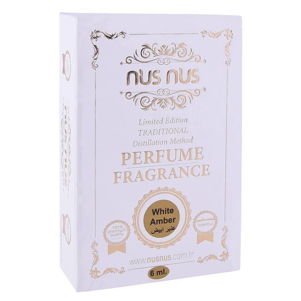 Nusnus White Amber 6+1 ml Karton Kutu ürün görseli 1