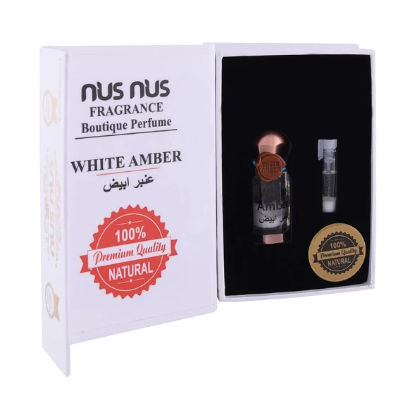 Nusnus White Amber 6+1 ml Karton Kutu - Resim 2