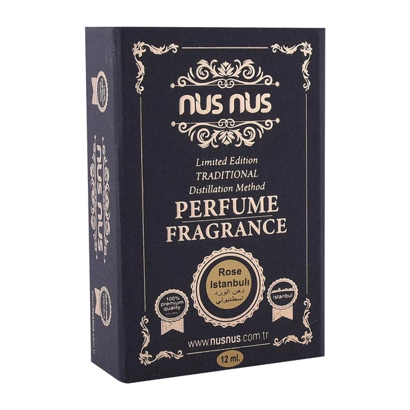 Nusnus Gül Yağı Naturel (Ward İstanbul) 12+1 ml Karton Kutu ürün görseli 1