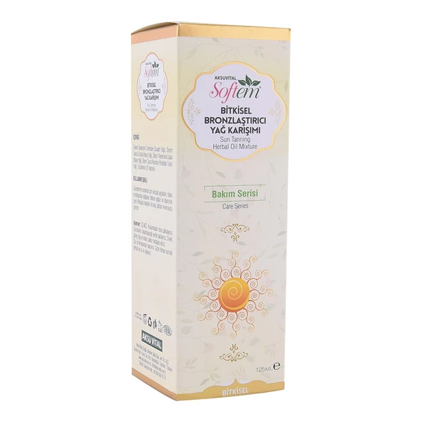 Softem Bronzlaştırıcı Yağ 125 ml ürün görseli 1