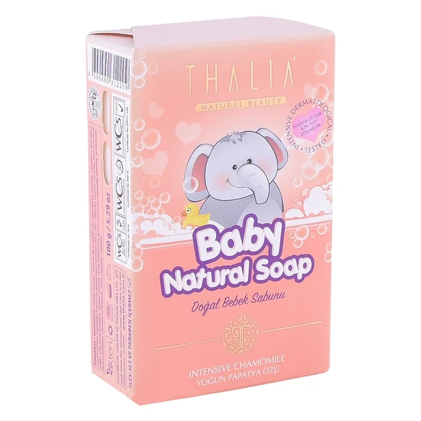 Thalia Natural Bebe Sabunu - Yoğun Papatya Özlü 100 Gr Pembe ürün görseli 1