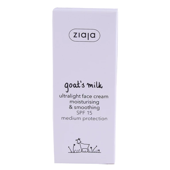Ziaja Keçi Sütü Hızlı Emilen Nemlendirici Spf15 50ml ürün görseli 1