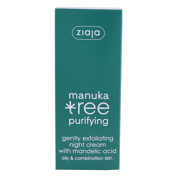 Ziaja Manuka Yaprak Özlü Akneli Cilt Gece Kremi 50 ml ürün görseli 1