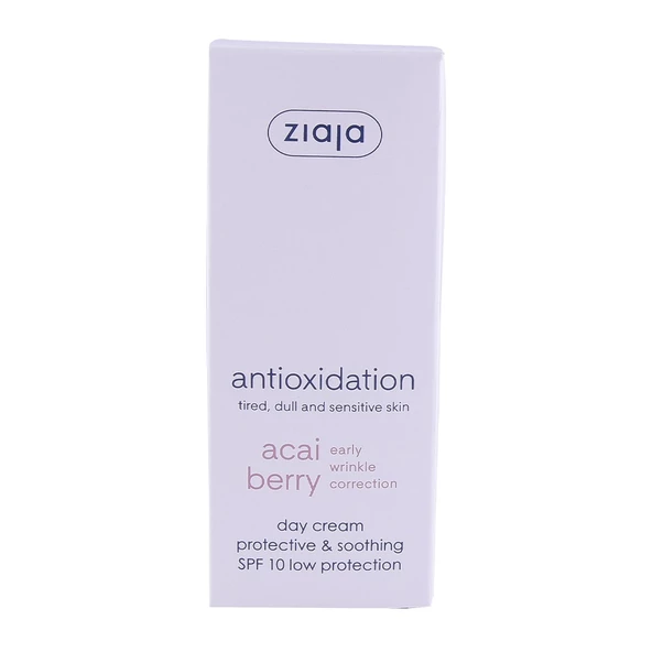 Ziaja Acai Meyvesi Özlü Koruyucu ve Yatıştırıcı Gündüz Kremi SPF10 50 ml ürün görseli 1