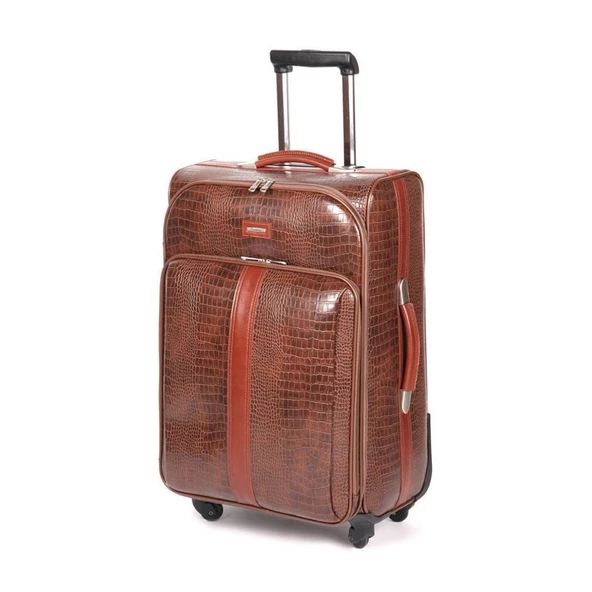 Cantaş Seyahat Çantası 433D012 Küçük Boy Taba ürün görseli 1