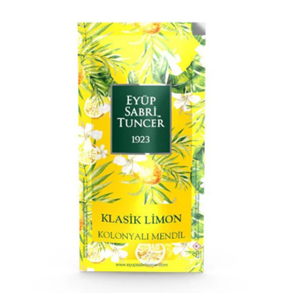 EST Kolonyalı Mendil Klasik Limon 5x10 cm 150 li ürün görseli 1