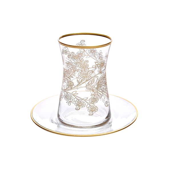 Decorium Çay Takımı Kulpsuz 12 Prc Lorea Ab Ars 719 M00719 ürün görseli 1