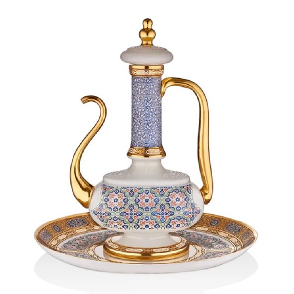 Decorium İbrik Mahza Ve 40 Cm Tabak Ars 910Ars 395 M00910-Ab ürün görseli 1