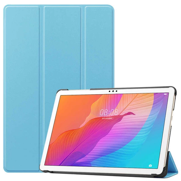 Huawei Mate Pad T10 Zore Smart Cover Standlı 1-1 Tablet Kılıf ürün görseli 1