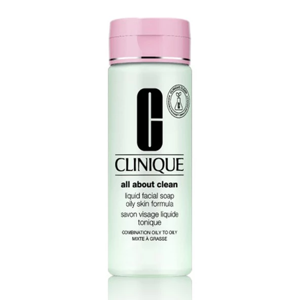 Clinique Liquid Facial Soap Oily Skin Likit Yüz Temizleme Jeli 200Ml ürün görseli 1
