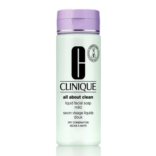 Clinique Liquid Facial Soap Mild Likit Yüz Temizleme Jeli 200 ml ürün görseli 1