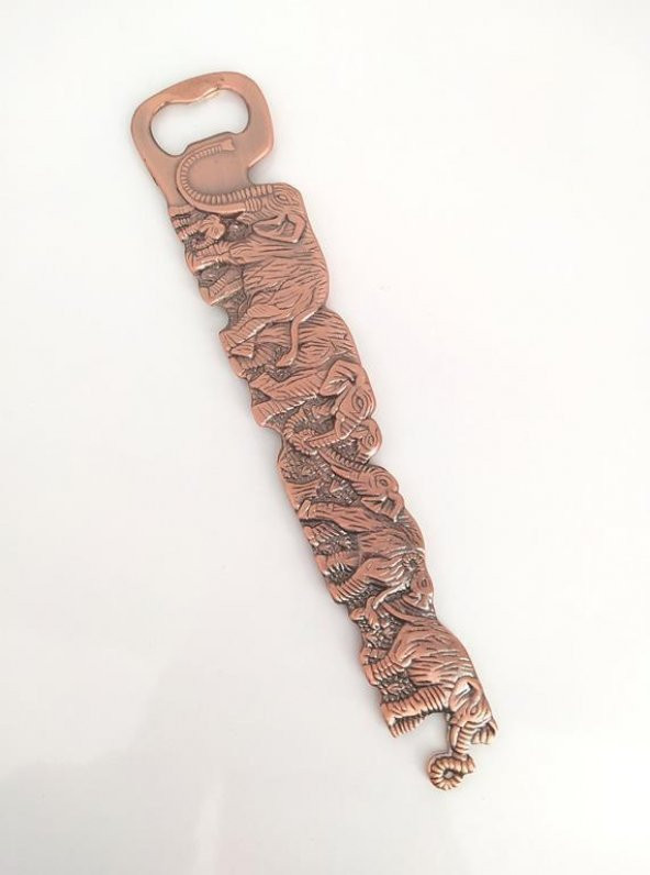 Hdmarketim Metal Fil Açacak Bakır Renk 22 cm ürün görseli 1