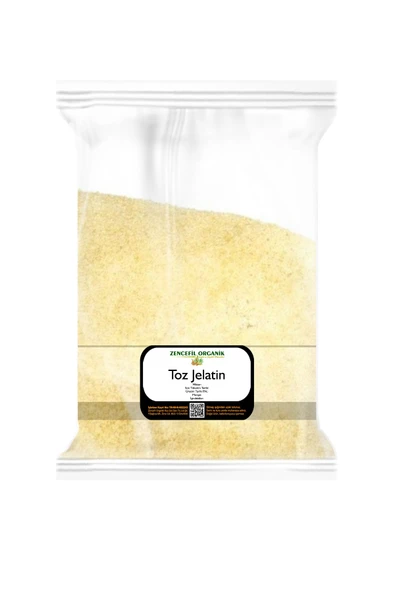 Toz Sığır Jelatini 250 gr Toz Jelatin Yenilebilir Sığır Jelatini Helal Gıda ürün görseli 1