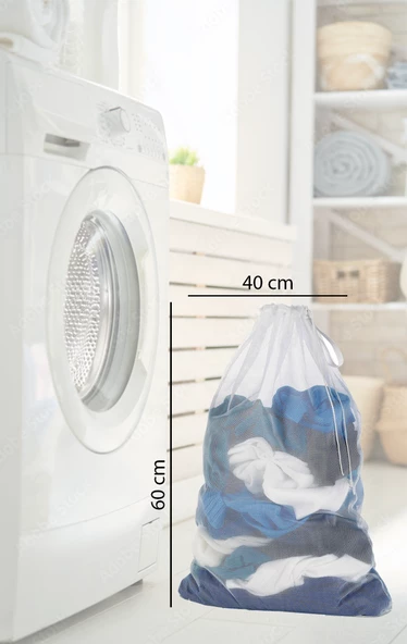 Çamaşır Yıkama Filesi Mega Boy 40*60 cm ürün görseli 1