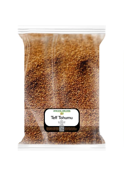 Teff Tohumu 250 Gr. Orijinal Saf Tef Tohumu Glutensiz Gıda Elenmiş Temiz Teff Tohum 0,25 Kg. ürün görseli 1