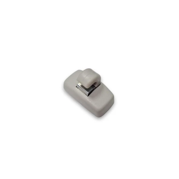 Seat Toledo 1999-2004 Güneşlik Tutucu Klipsi Kanca Gri 3B0857561B ürün görseli 1