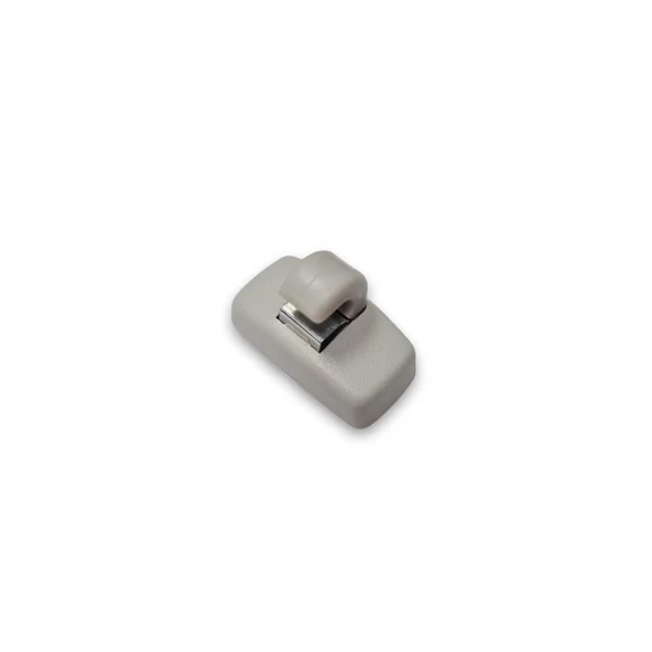 Seat İbiza 2003-2009 Güneşlik Tutucu Klipsi Kanca Gri 3B0857561B ürün görseli 1