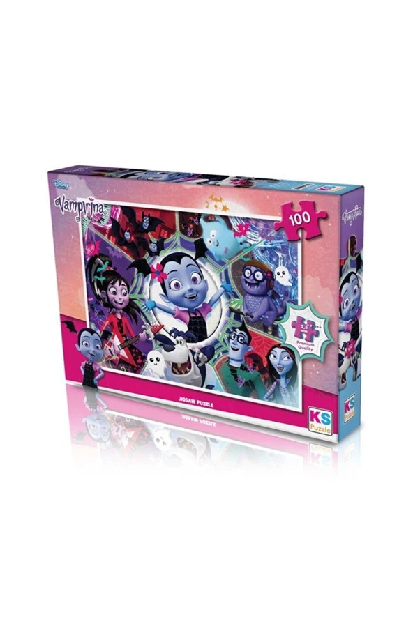 Ks Games Vampirina 100 Parça Puzzle ürün görseli 1