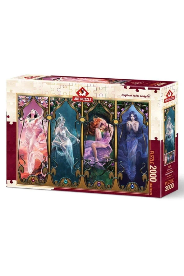 Art Puzzle Dört Cevher 2000 Parça Puzzle ürün görseli 1