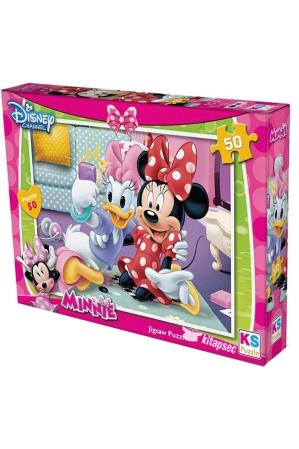 KS Games Minnie Mouse 50 Parça Puzzle ürün görseli 1