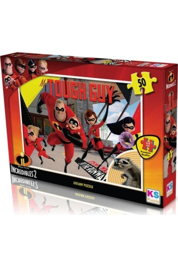 KS Games Incredibles 2 50 Parça Puzzle ürün görseli 1