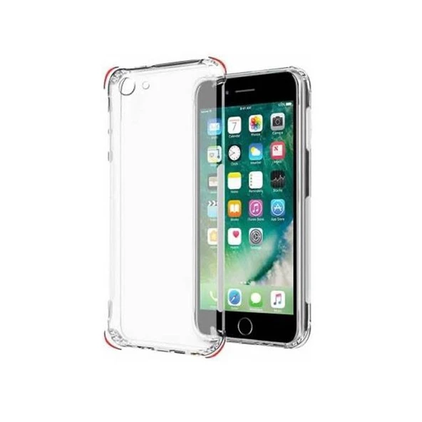 Gpack Apple iPhone SE 2022 Kılıf AntiShock Kamera Korumalı Silikon ürün görseli 1