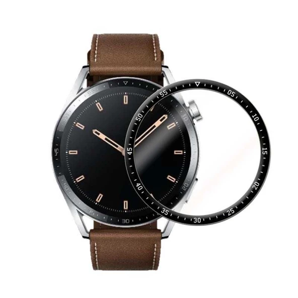 Gpack Huawei Watch GT 3 46mm Ppma Ekran Koruma Siyah ürün görseli 1