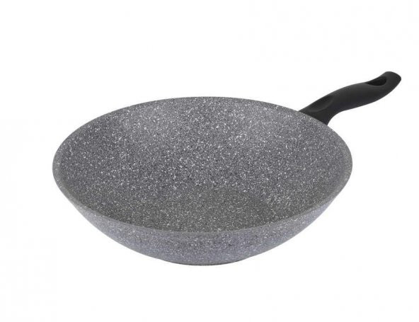 TANTİTONİ GRANITTE GRİ GRANİT WOK TAVA 28CM ürün görseli 1
